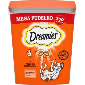 DREAMIES Mixed Flavours with Chicken and Cheese - cat treat - 350g