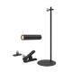Desk lamp V-TAC VT-7413 4in1, wall lamp, clip, torch 3W LED 37cm 4000K 300lm (SKU 23042) Black Desk lamp V-TAC VT-7413 4in1, wall lamp, clip, torch 3W LED 37cm 4000K 300lm (SKU 23042) Black