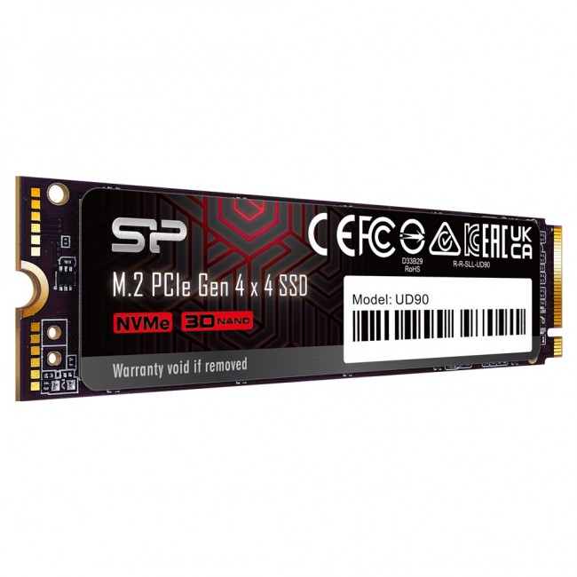 Silicon Power UD90 M.2 4 TB PCI Express 4.0 3D NAND NVMe Silicon Power UD90 M.2 4 TB PCI Express 4.0 3D NAND NVMe