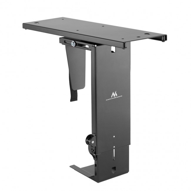 Maclean MC-885 B Under Desk Computer Holder Black Adjustable Max. 10kg. Maclean MC-885 B Under Desk Computer Holder Black Adjustable Max. 10kg.