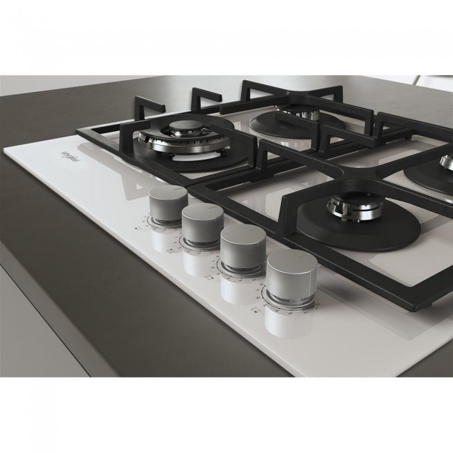 Whirlpool AKTL629/WH White Built-in 59 cm Gas 4 zone(s)