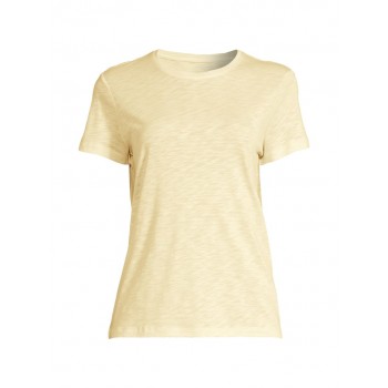 Women's T-shirt Casall Soft Texture Tee Yellow