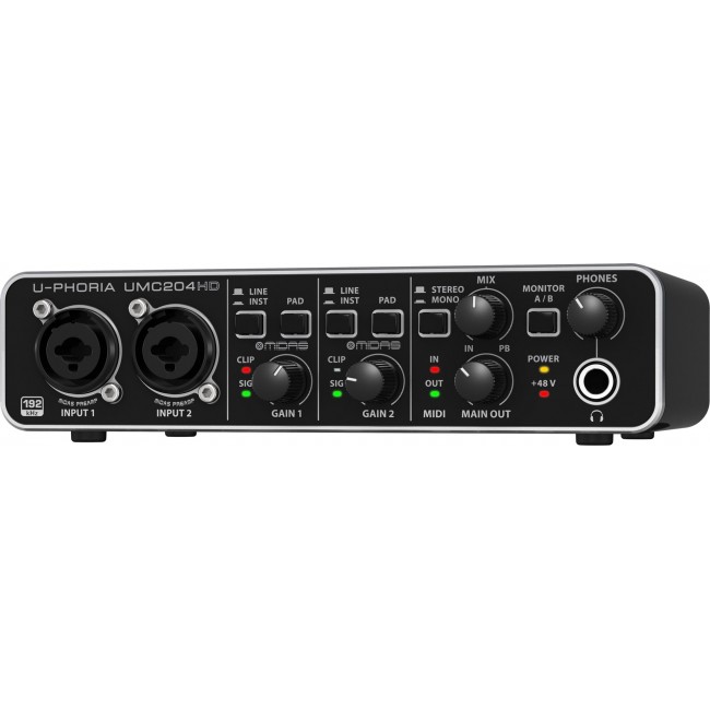 Behringer UMC204HD supplementary music equipment