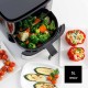 Taurus AF1450XD Single 5 L Stand-alone 1450 W Hot air fryer Black, Stainless steel Taurus AF1450XD Single 5 L Stand-alone 1450 W Hot air fryer Black, Stainless steel