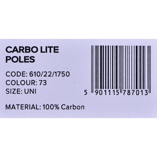VIKING CARBO LITE TREKKING POLES BLACK/LIME