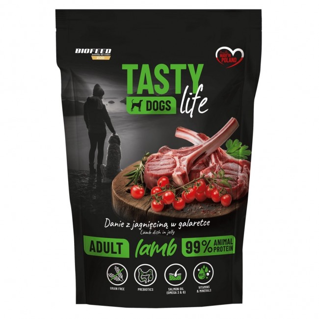 BIOFEED Tasty Dogs Life Lamb - wet dog food - 500g