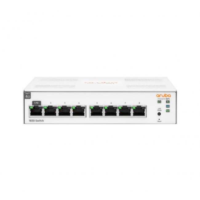 HPE Aruba Networking Networking Instant On Switch 8p Gigabit 1830 HPE Aruba Networking Networking Instant On Switch 8p Gigabit 1830