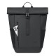 Rivacase Eden backpack Roll top backpack Black Polyester, PU leather Rivacase Eden backpack Roll top backpack Black Polyester, PU leather