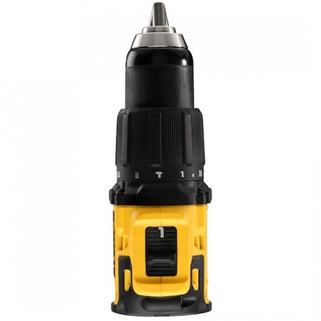 DeWALT DCD709N-XJ drill 1650 RPM Keyless 1.2 kg Black, Yellow