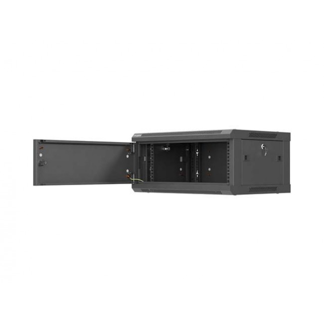 Lanberg WF01-6404-00B rack cabinet 4U Wall mounted rack Black