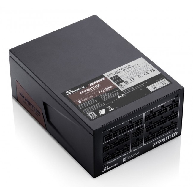 Seasonic Prime TX-1600 Noctua Edition power supply unit 1600 W 24-pin ATX ATX Black