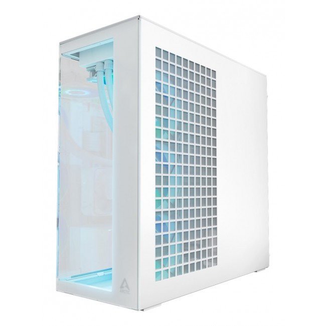 ARCTIC Xtender VG (White) Premium E-ATX PC Case with Vertical GPU Mounting