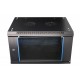 Extralink Rackmount cabinet 6U 600x450 Black wall mounted
