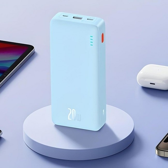 Baseus Airpow Lithium Polymer (LiPo) 20000 mAh Blue Baseus Airpow Lithium Polymer (LiPo) 20000 mAh Blue