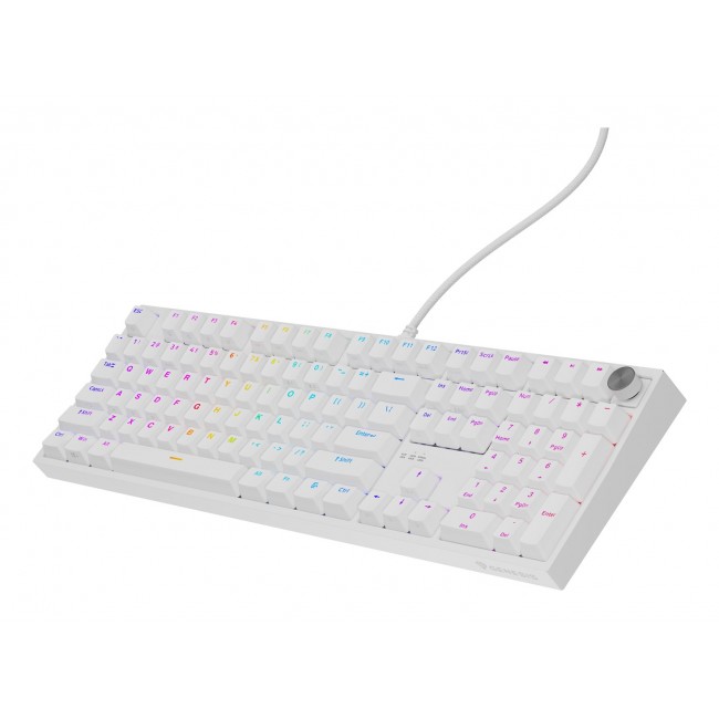 GENESIS THOR 404 keyboard Universal USB QWERTY English White GENESIS THOR 404 keyboard Universal USB QWERTY English White