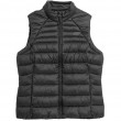 Women's down vest 4F F091 deep black 4FSS23TDJAF091 20S Women's down vest 4F F091 deep black 4FSS23TDJAF091 20S