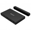 UNITEK S1222A cable gender changer USB 3.2 SATA 2,5/3,5' & M.2 PCIE/NVME Black