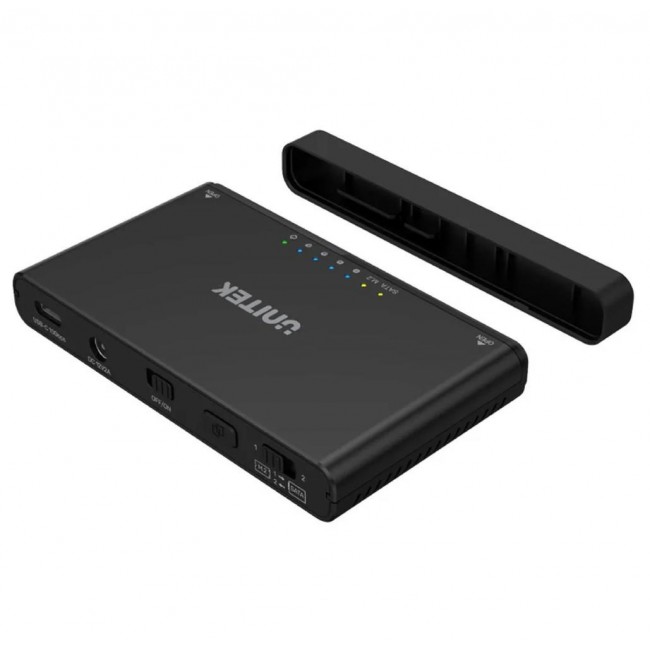 UNITEK S1222A cable gender changer USB 3.2 SATA 2,5/3,5' & M.2 PCIE/NVME Black
