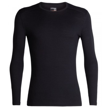 Icebreaker 200 Oasis Base layer shirt Crew neck Long sleeve Merino wool
