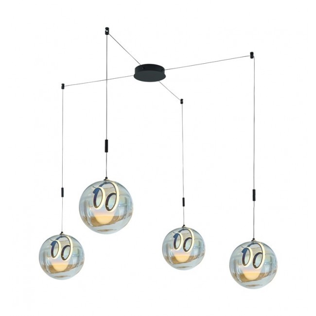 LUMINAIRE PENDANT 40W LED 2000LM