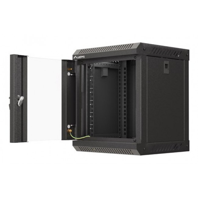 Lanberg WF11-3306-10B rack cabinet 6U Wall mounted rack Black Lanberg WF11-3306-10B rack cabinet 6U Wall mounted rack Black