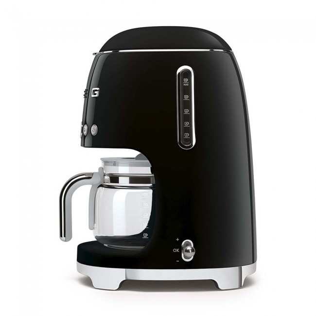 Smeg 50's Style Drip Filter Coffee Machine DCF02BLEU Black