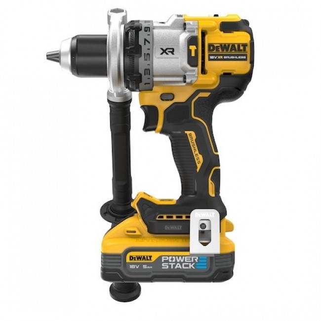 DeWALT DCD1007H2T-QW drill 2250 RPM 1.85 kg Black, Yellow