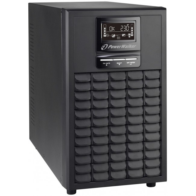 PowerWalker VFI 3000 CG PF1 Double-conversion (Online) 3 kVA 3000 W 9 AC outlet(s)