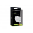 Conceptronic ALTHEA21W65 3-Port 65W GaN USB PD Charger, USB-C x 2, USB-A x 1, QC 3.0, PPS, PD 3.0 Conceptronic ALTHEA21W65 3-Port 65W GaN USB PD Charger, USB-C x 2, USB-A x 1, QC 3.0, PPS, PD 3.0