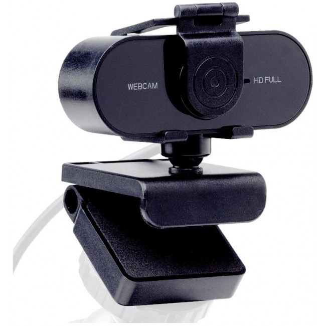 Midland W199 WebCam Full HD - 1080P schwarz