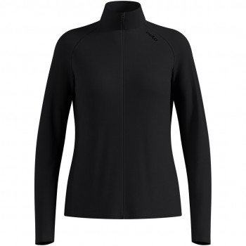 Bluza rozpinana damska Odlo ESSENTIAL WARM FULL ZIP Mid layer full zip czarna S