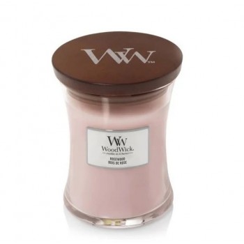 Scented Candle, Small WOODWICK Rosewood, 1 piece