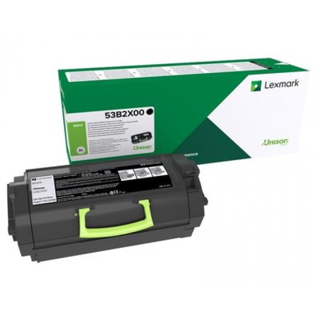Lexmark 53B2X00 toner cartridge 1 pc(s) Original Black