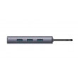 UNITEK D1113CGY01 interface hub 2 x USB 3.2 Gen 2 (3.1 Gen 2) Type-C 1000 Mbit/s Grey