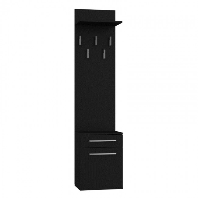 Topeshop DUO WIESZAK CZER clothing hanger Black Topeshop DUO WIESZAK CZER clothing hanger Black