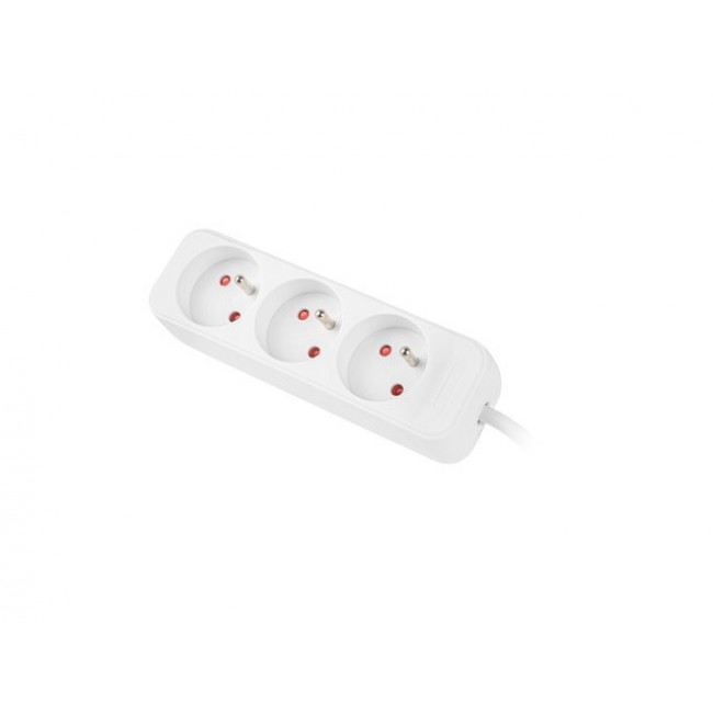 LANBERG POWER STRIP 1.5M BLACK, 3X 230V PL LANBERG POWER STRIP 1.5M BLACK, 3X 230V PL