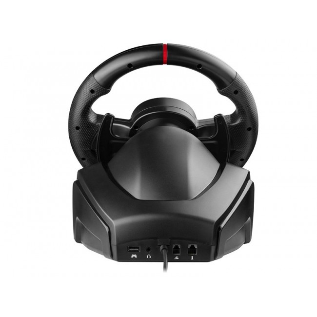 Tracer TRAJOY47345 Gaming Controller Black Steering Wheel + Pedals PlayStation 4, PlayStation 3, Xbox One, Xbox 360, Switch, PC Tracer TRAJOY47345 Gaming Controller Black Steering Wheel + Pedals PlayStation 4, PlayStation 3, Xbox One, Xbox 360, Switch, PC
