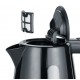 Severin WK 3410 electric kettle 1 L 2200 W Black