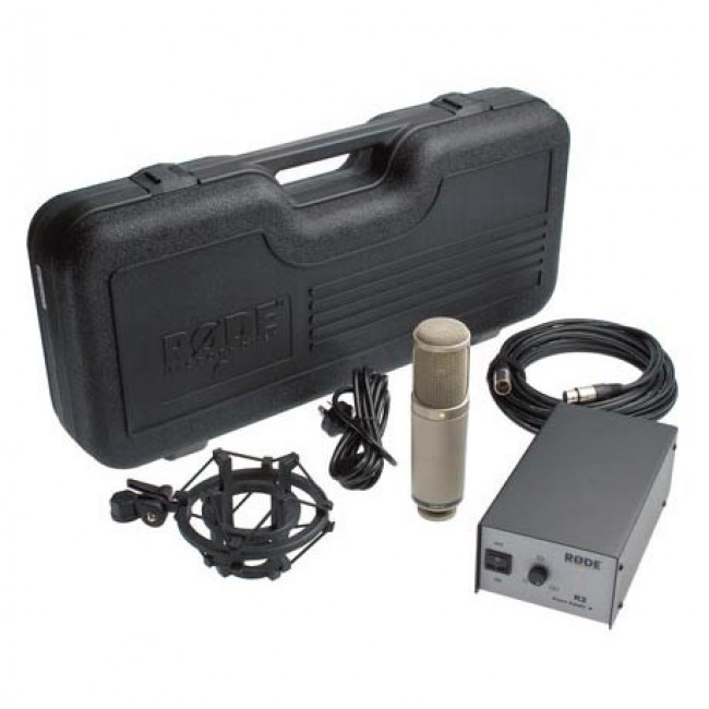 R DE K2 microphone Gold Stage/performance microphone