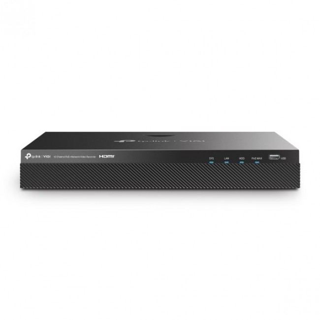 TP-Link VIGI NVR2016H-16MP network video recorder Black TP-Link VIGI NVR2016H-16MP network video recorder Black