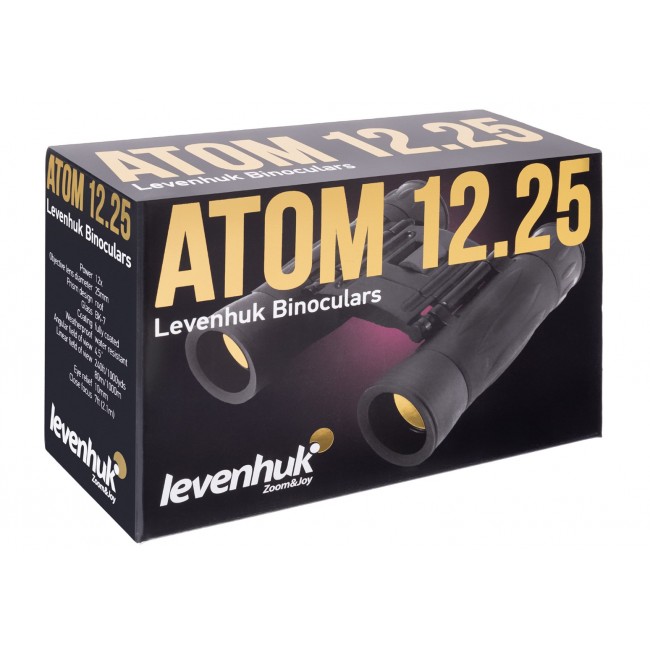 Levenhuk Atom 12x25 binocular Roof Black Levenhuk Atom 12x25 binocular Roof Black