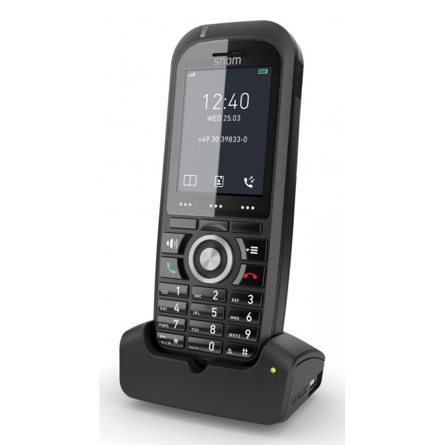 Snom M70 DECT telephone handset Caller ID Black Snom M70 DECT telephone handset Caller ID Black