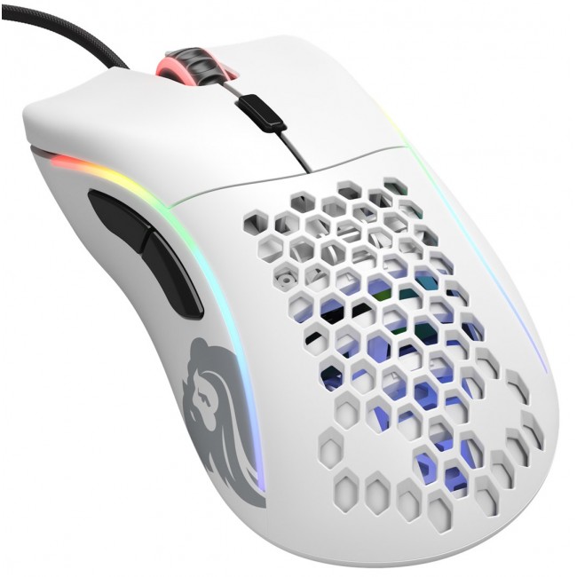 Glorious PC Gaming Race Model D mouse Right-hand USB Type-A Optical 12000 DPI