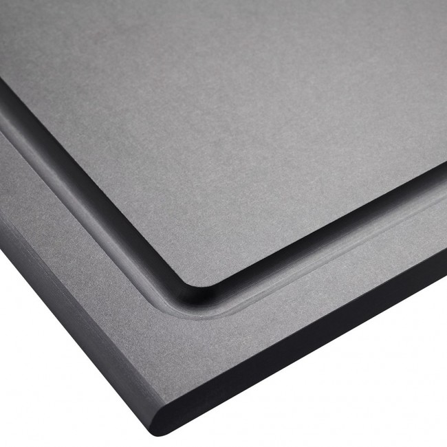 GEFU SLIZE kitchen cutting board Rectangular Wood Grey