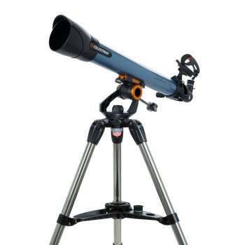 Celestron Inspire 70AZ Refractor 35x Black, Blue