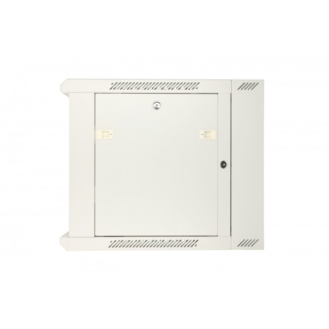 Extralink Rackmount cabinet 12U 600x600 AZH Gray wall mounted, swing type