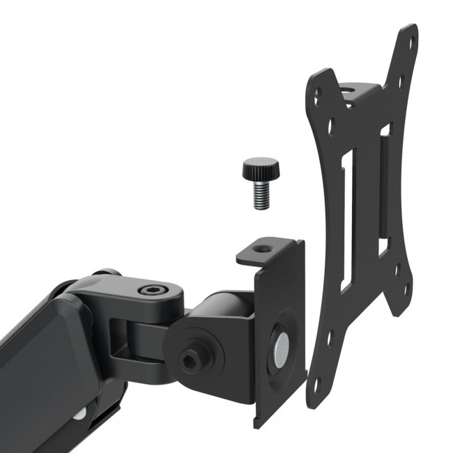 Maclean 3 monitor mount, gas spring, 17
