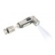 TROIKA ECO KNICKLICHT PRO Grey Magnetic mount flashlight COB LED