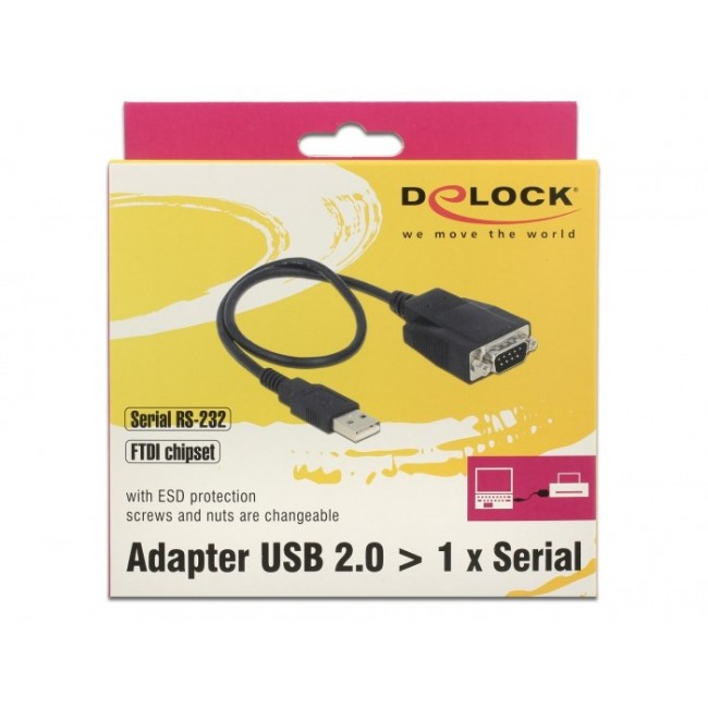 DeLOCK 62958 laptop dock/port replicator USB Type-A Black