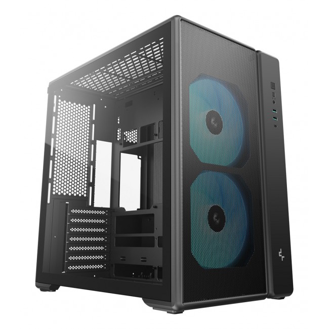 DeepCool CG590 MESH 2F Midi Tower Black